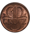 1 grosz 1938 menniczy st. 1/1-