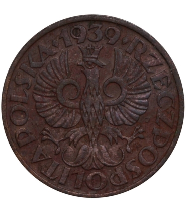 1 grosz, 1939, stan 2