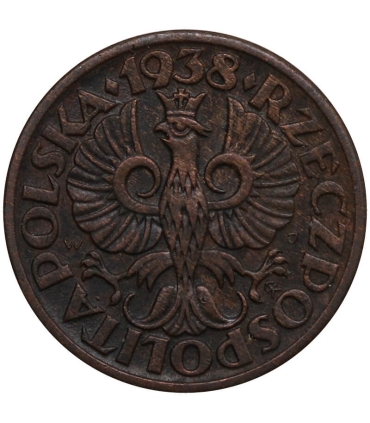 1 grosz 1938 st. 1-