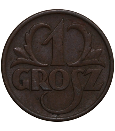 1 grosz, 1937, stan 1-