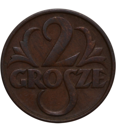 2 grosze 1928, stan 3+