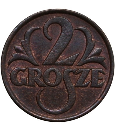 2 grosze 1928, stan 2+