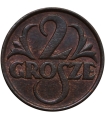 2 grosze 1928, stan 2+