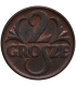 2 grosze 1939, stan 1-, piękny detal