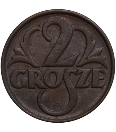 2 grosze 1928, stan 2+