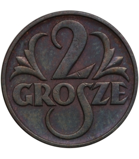 2 grosze 1938, stan 1-