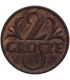 2 grosze 1938, stan 2+