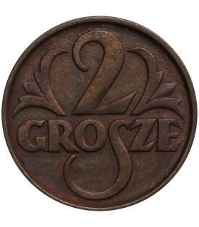2 grosze 1928, stan 2+