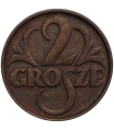2 grosze 1928, stan 2+