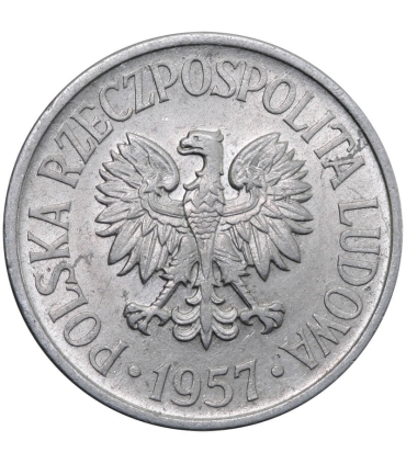 50 groszy 1957, stan 2-