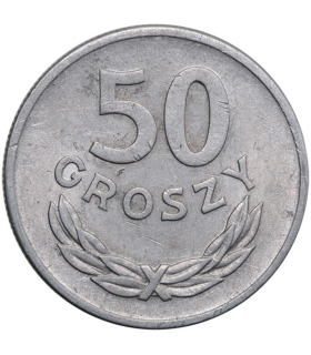 50 groszy 1957, stan 2-