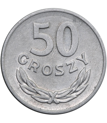 50 groszy 1968, st. 2-/3+