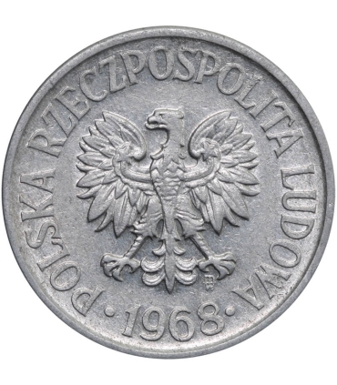 50 groszy 1968, st. 2-/3+