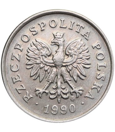 50 groszy, 1990, stan 3+