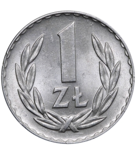 1 złoty 1949, stan 1-, piękny