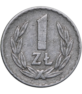 1 złoty, 1969, stan 3