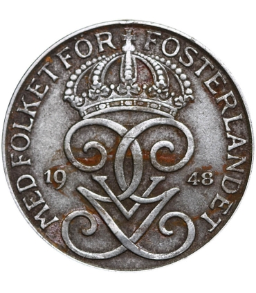 Szwecja 5 Ore, 1948