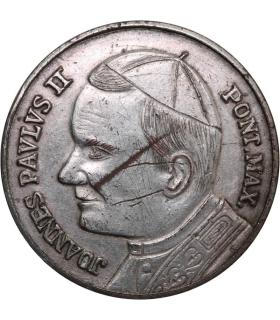 Medal Jan Paweł 2 Pontifex Maximus / Matka Boska