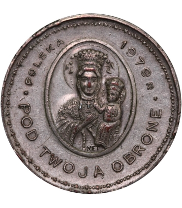 Medal Jan Paweł 2 Pontifex Maximus / Matka Boska