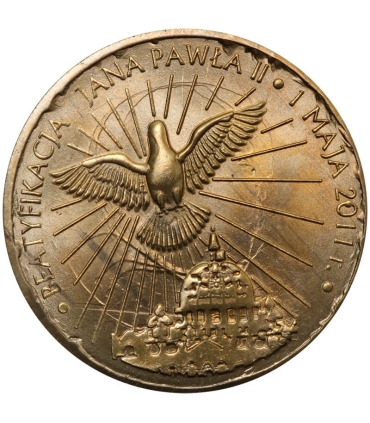 Medal pamiątkowy Jan Paweł II – beatyfikacja, Watykan 2011