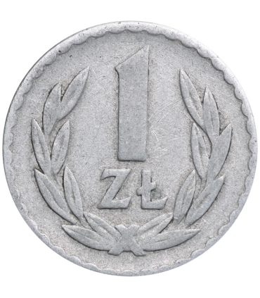 1 złoty, 1969, stan 3