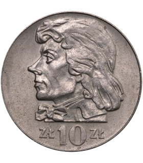 10 złotych Tadeusz Kościuszko 1973, stan 1-