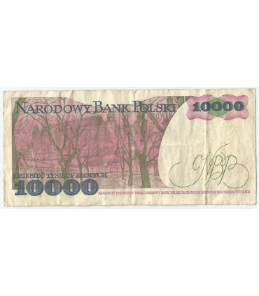 10000 zł Stanisław Wyspiański 1988, seria CL, stan 3-