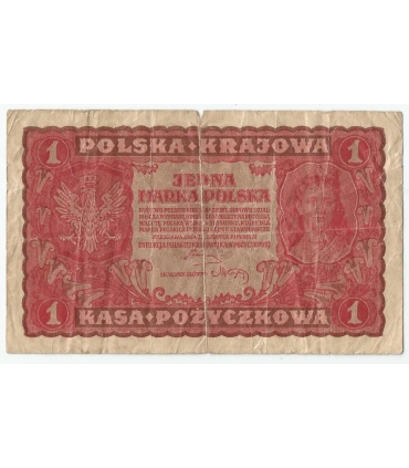 1 Marka 1919 I Serja JM, stan 4