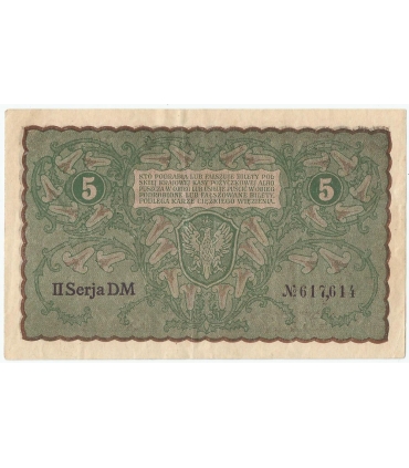 5 marek 1919, II Seria DM, stan 3