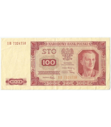 100 zł, 1948, seria IH, stan 3