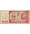 100 zł, 1948, seria EF, stan 3-/4+