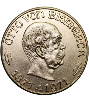 Medal „Otto von Bismarck 1871–1971” – Ewig lebt der Reichsgedanke – orzeł cesarski
