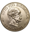 Medal „Otto von Bismarck 1871–1971” – Ewig lebt der Reichsgedanke – orzeł cesarski
