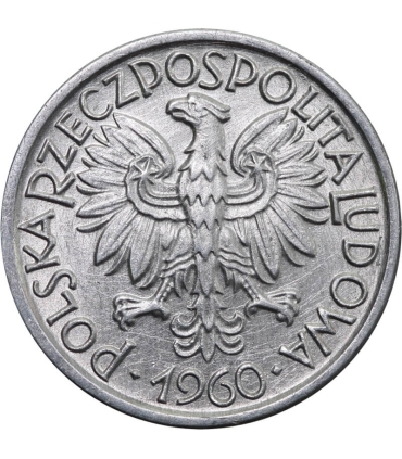 2 zł, Jagody, 1960, stan 2, zegarowy połysk