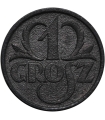 1 grosz 1939 cynk, GG, okupacja niemiecka, ŁADNY