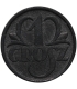 1 grosz 1939 cynk, GG, okupacja niemiecka