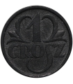 1 grosz 1939 cynk, GG, okupacja niemiecka, ŁADNY