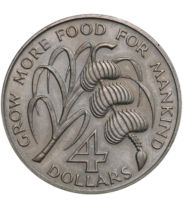 Saint Vincent i Grenadyny 4 dolary, 1970