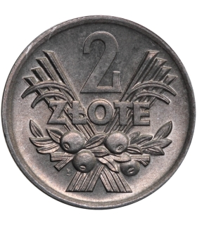 2 złote Jagody, 1970, stan 1/1-