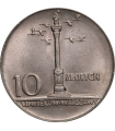 10 złotych Duża kolumna, 1965, stan 1-