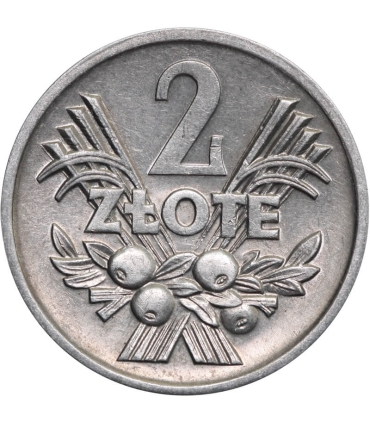 2 złote Jagody, 1970, stan 2+