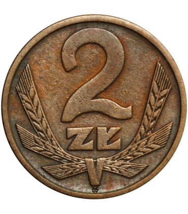 2 złote, 1976, 3+