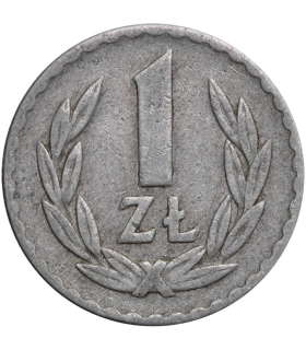 1 złoty, 1969, stan 3