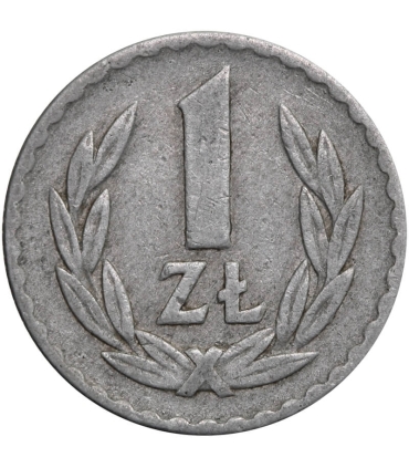 1 złoty, 1969, stan 3