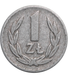 1 złoty, 1969, stan 3
