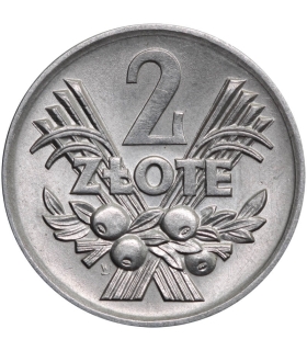 2 złote Jagody, 1971, 1/1- mennicza