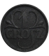 1 grosz 1939 cynk, GG, okupacja niemiecka