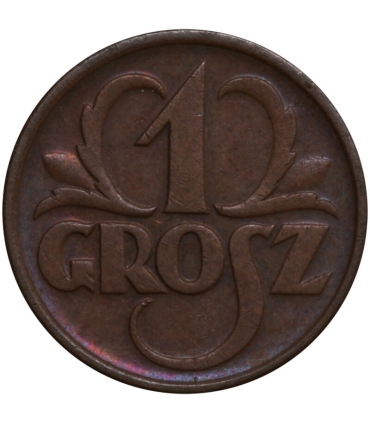 1 grosz 1936, stan 1, menniczy