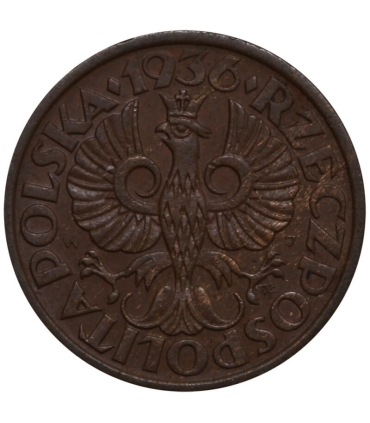 1 grosz 1936, stan 1, menniczy