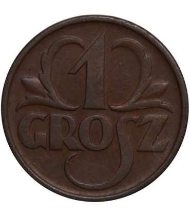 1 grosz 1936, stan 1, menniczy